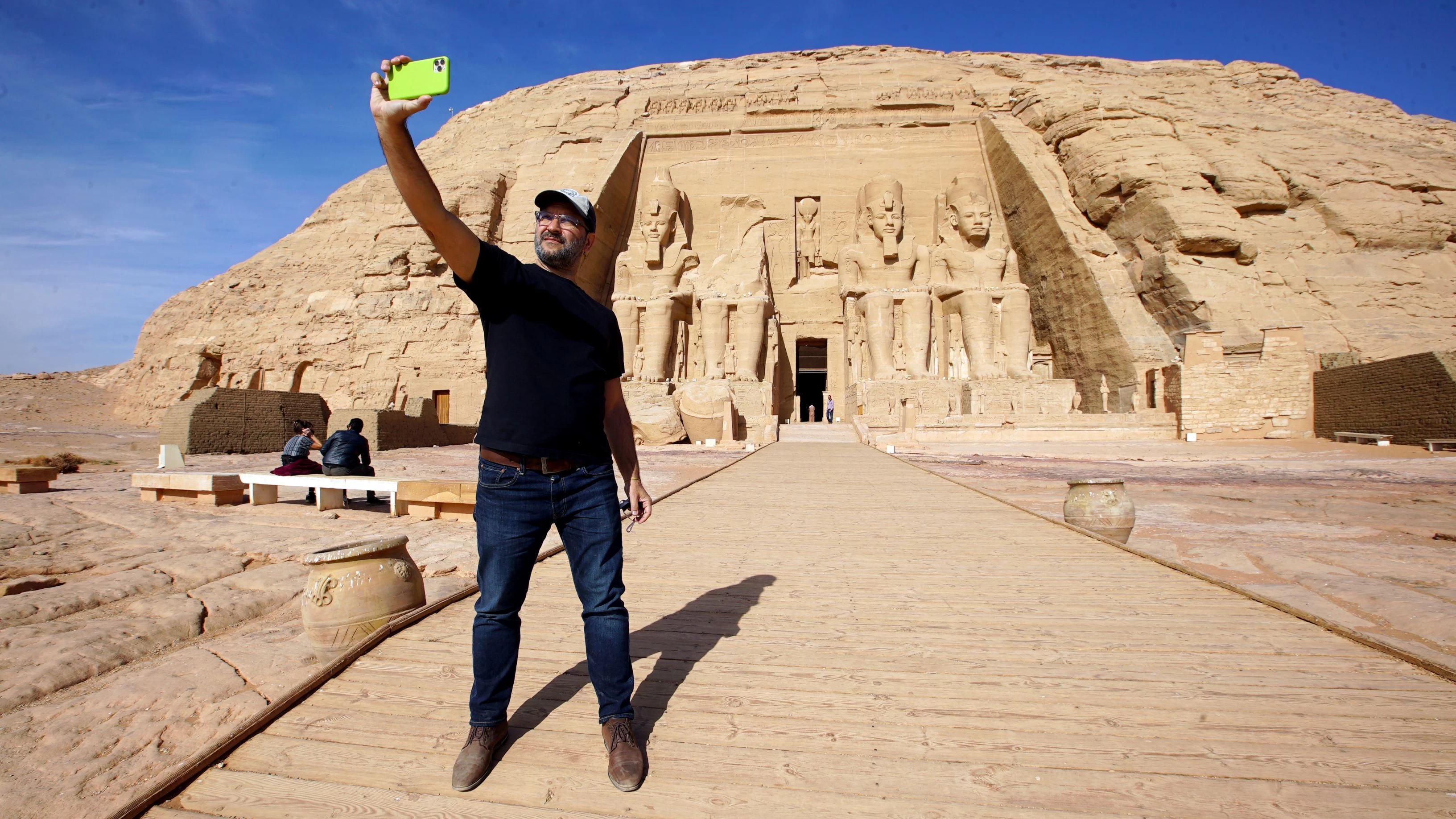 Selfie at Abu Simbel