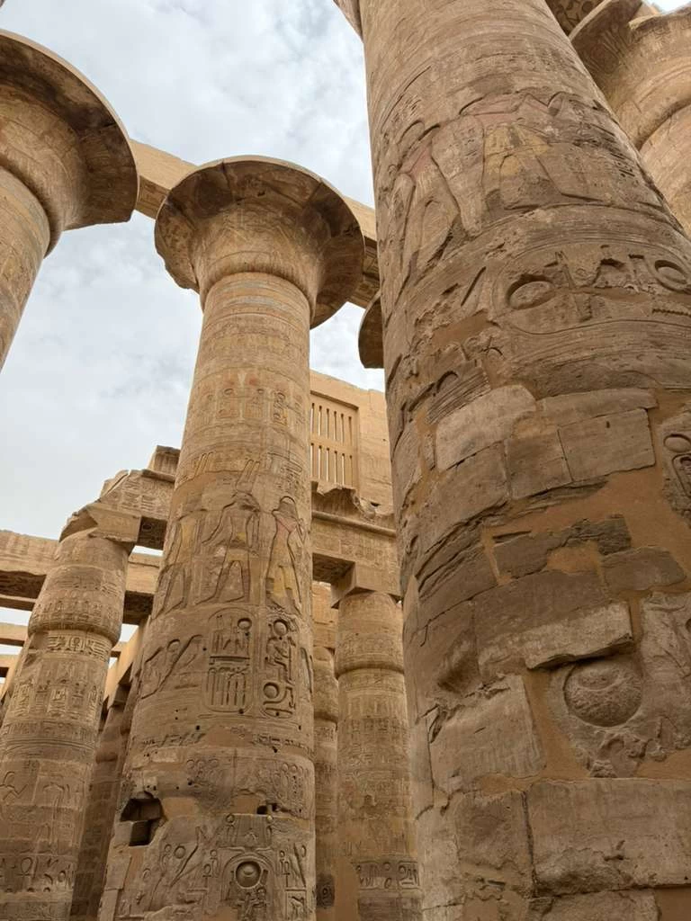 Karnak Temple Columns