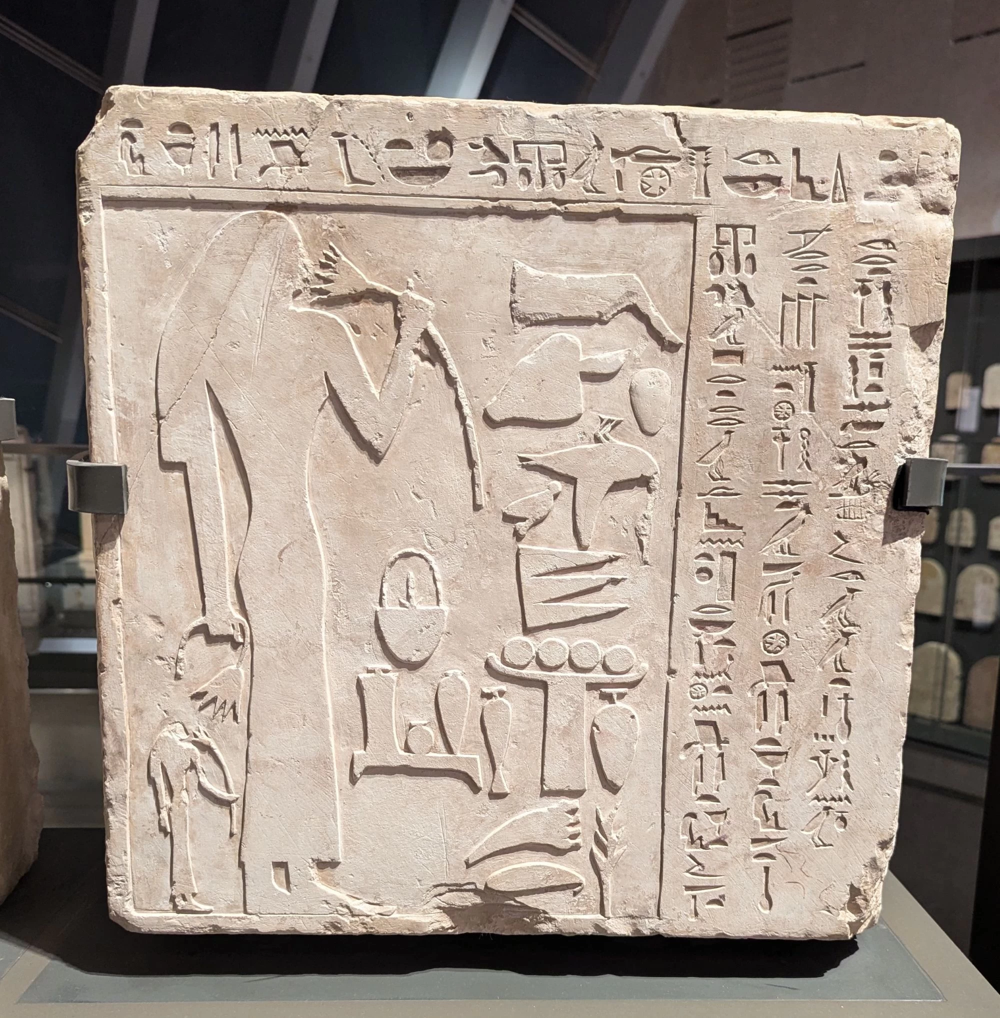 Carving at the Grand Egyptian Museum (GEM)