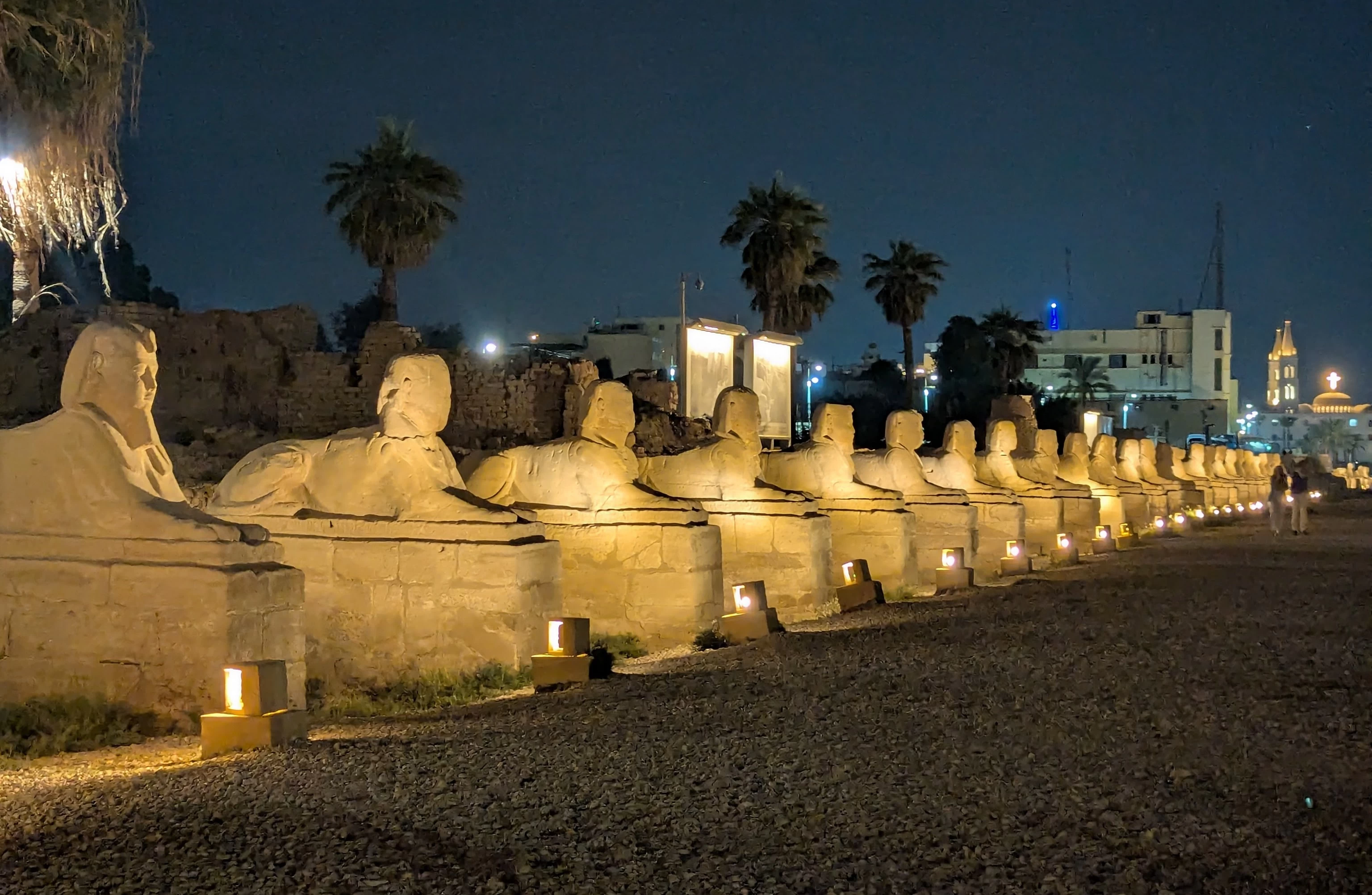 Avenue of the Sphinxes in Luxor