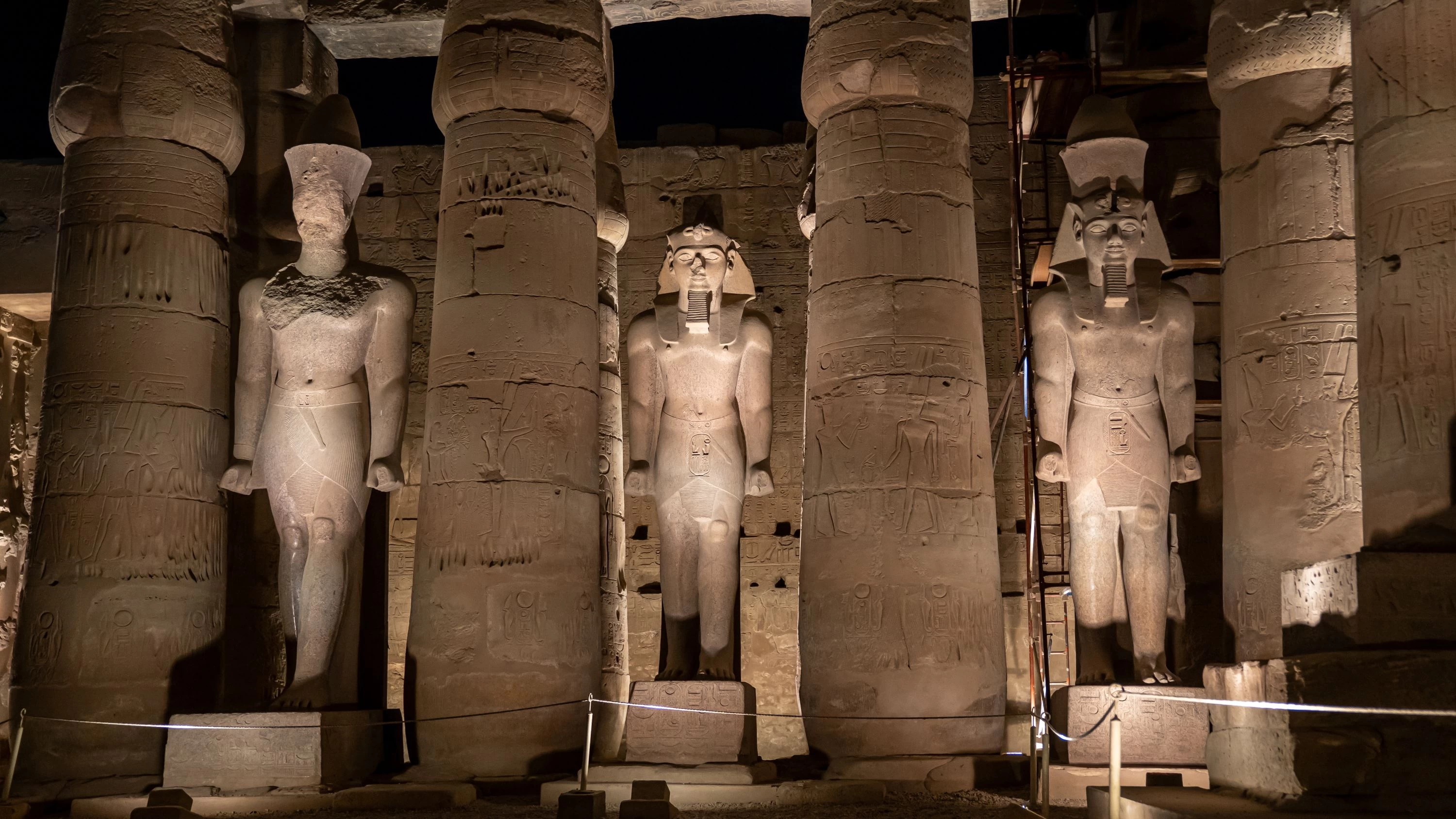 Luxor Temple by Night